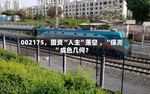 002175，国资“入主	”落空 ，“保壳”成色几何？-第3张图片